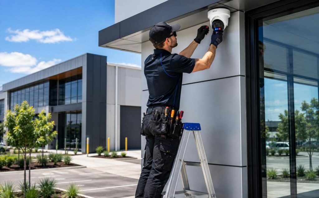 dahua cctv installation perth Dahua SMD+ CCTV system installed on Perth home