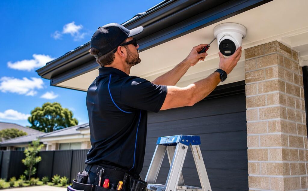 hilook cctv installation perth HiLook CCTV system installed on Perth home