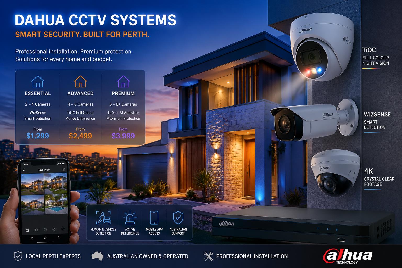 Understanding Dahua CCTV System Costs in Perth