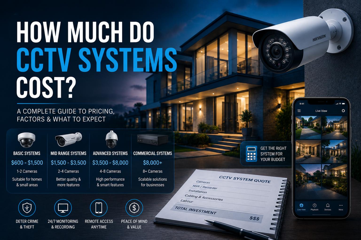 CCTV Systems Cost Guide & Expert Tips