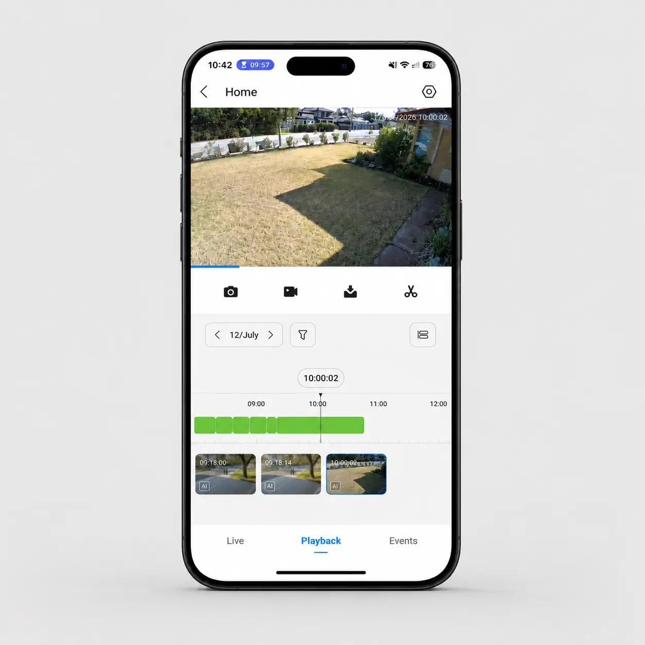 Dahua DMSS Live View Live view CCTV cameras on DMSS mobile app — Connect and Protect Perth