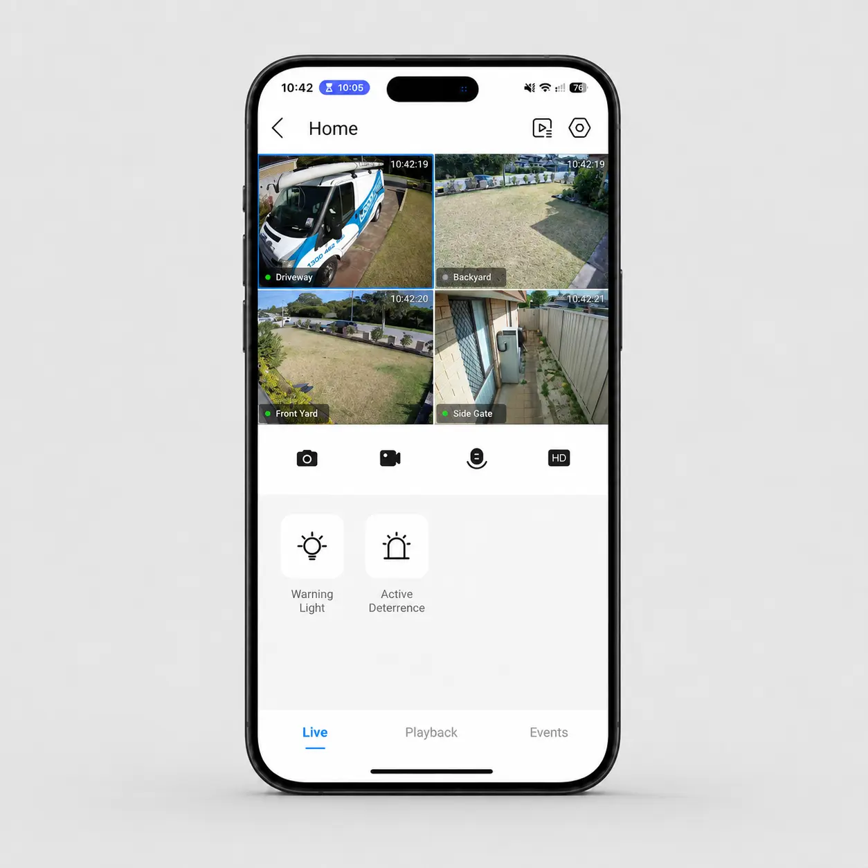 Dahua DMSS Playback Playback recorded CCTV footage on DMSS app — Connect and Protect Perth