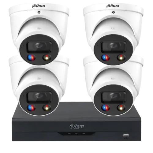 TiOC Package Dahua TiOC active deterrent CCTV package Perth — Connect and Protect